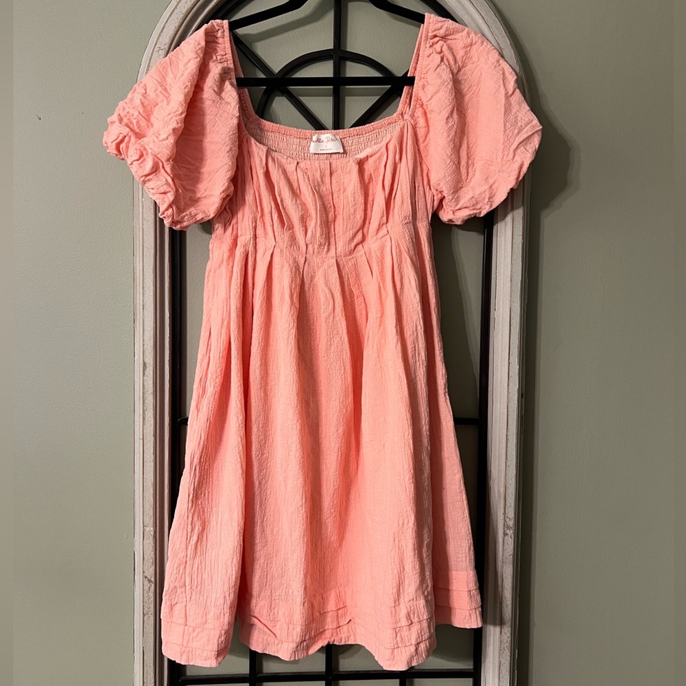 Allie Rose Charming Peach Dress